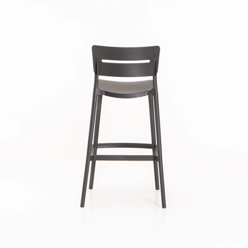 LEMNOS INDOOR/OUTDOOR BARSTOOL - DARK GREY