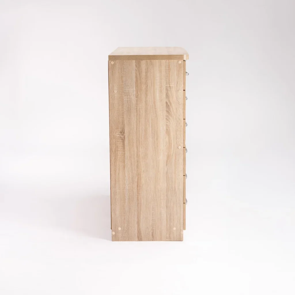 TITAN 7 DRAWER 1 DOOR CHEST - OAK