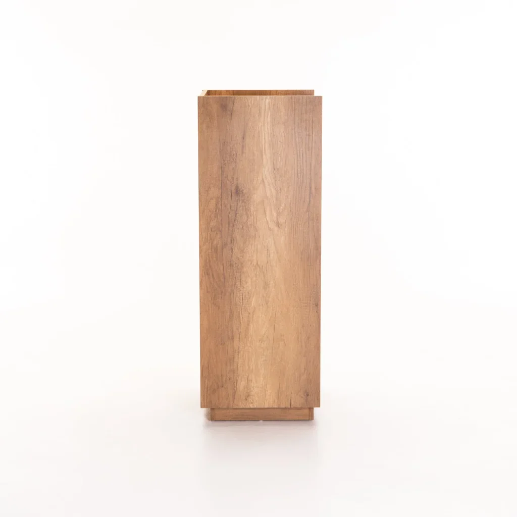 CENTO 5 DRAWER CHEST - WILD OAK/ WHITE