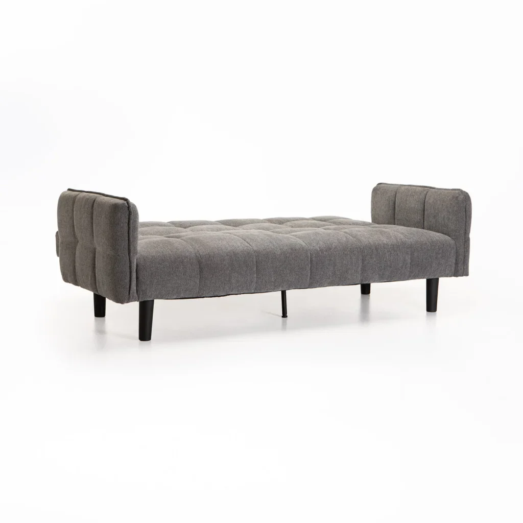 MAZ FABRIC SLEEPER COUCH 2 LEG OPTION - GREY