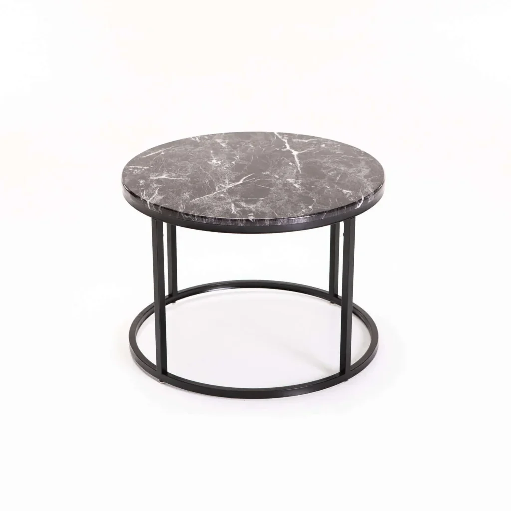 ARGO SET OF 2 TABLES - BLACK/BLACK