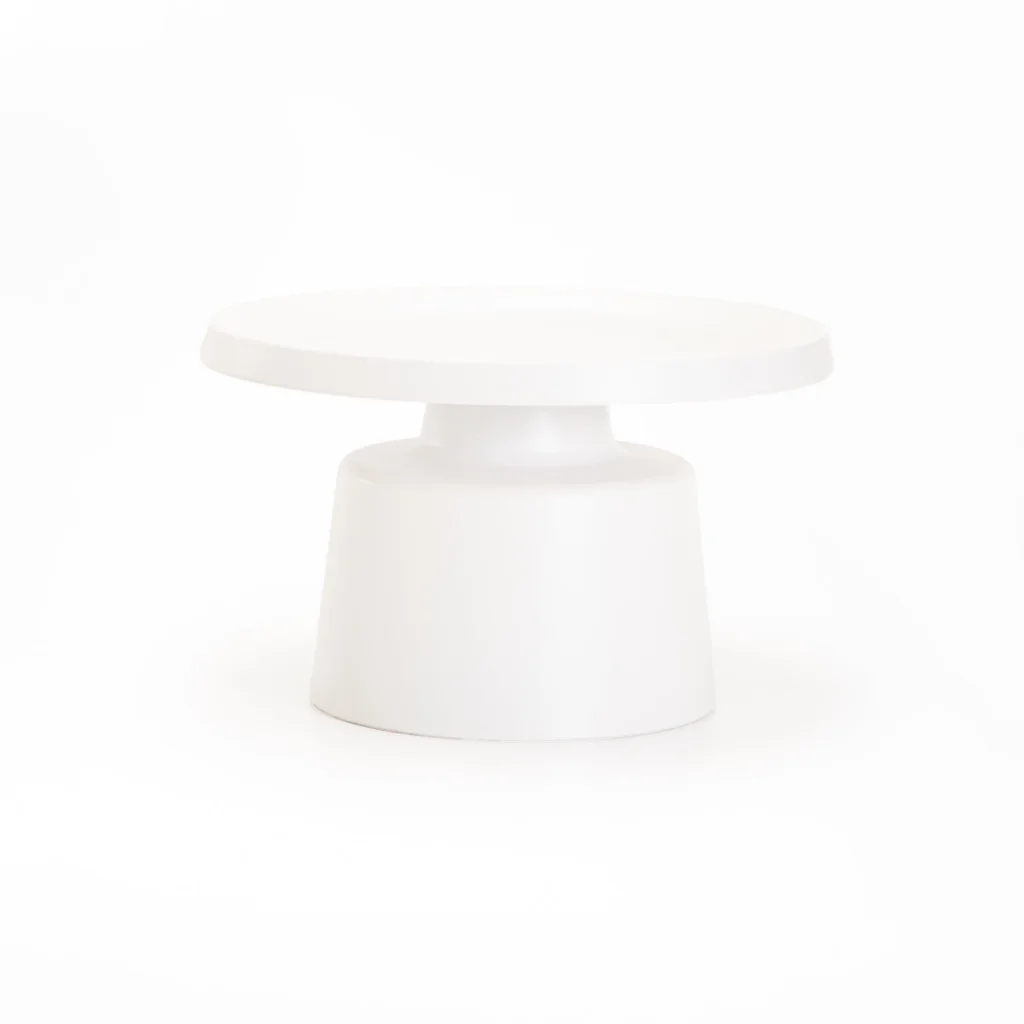 NOA SET OF 2 70/50cm COFFEE TABLE - WHITE