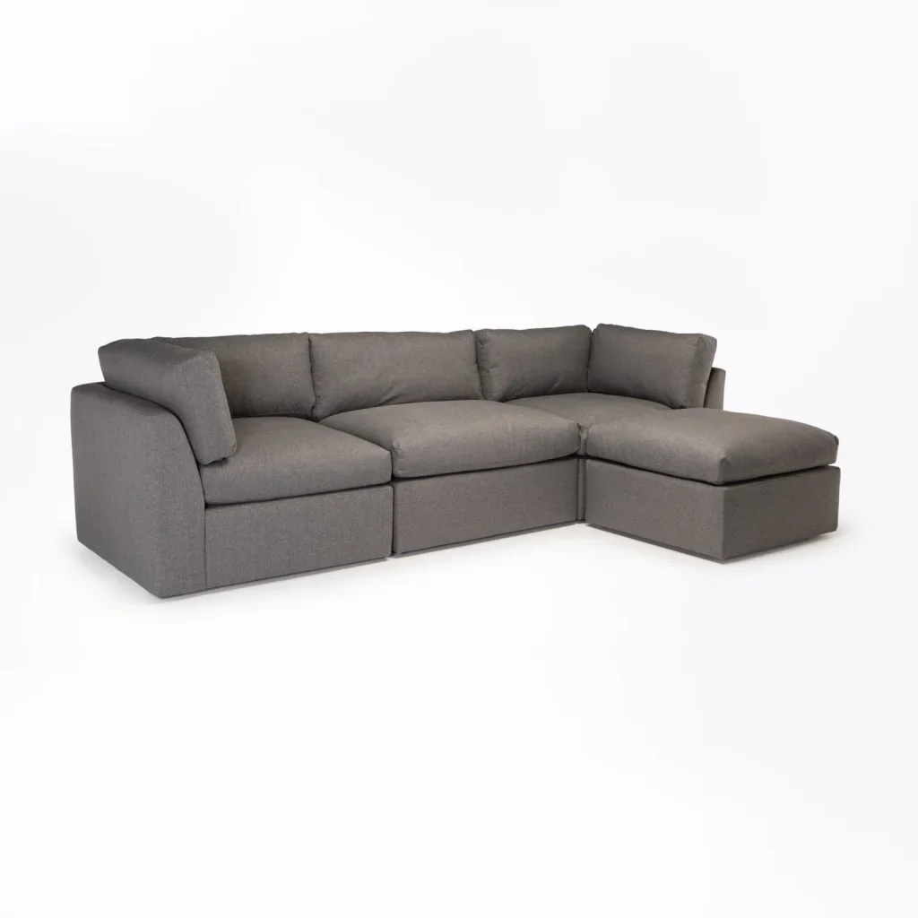 MICO MODULAR OTTOMAN - DARK GREY