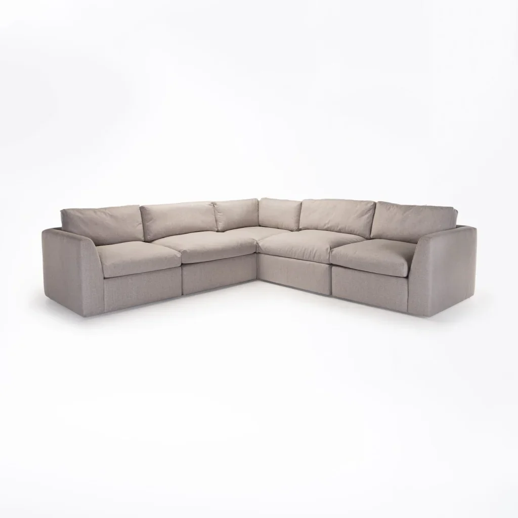 MICO MODULAR CORNER PIECE - LIGHT GREY