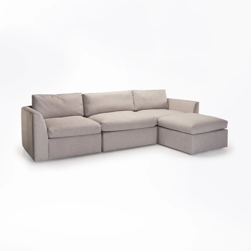 MICO MODULAR END PIECE - LIGHT GREY