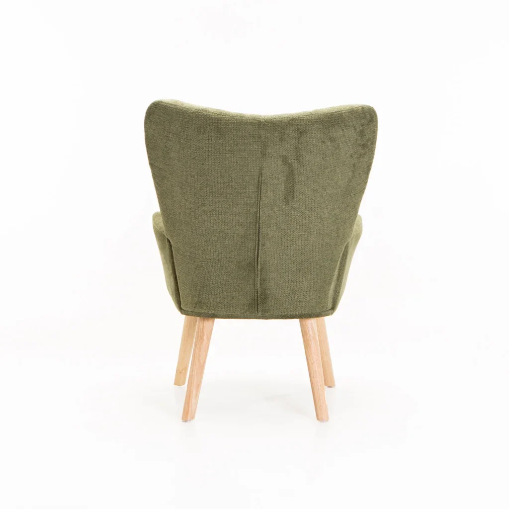 BRODY FABRIC CHAIR - GREEN