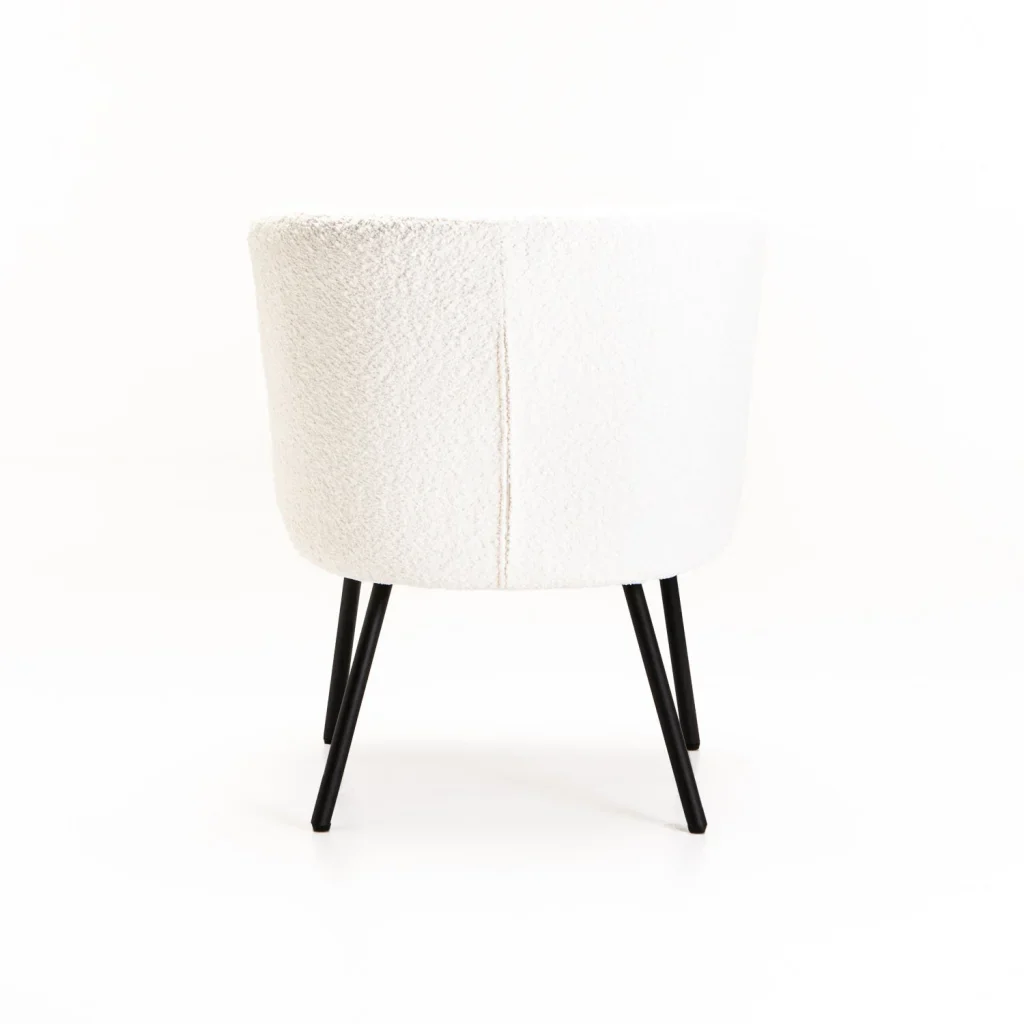 VIENNA FABRIC CHAIR - CREAM