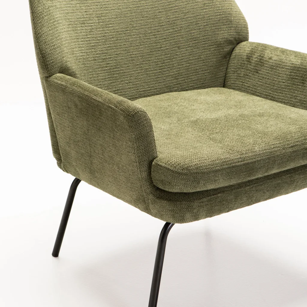JETT FABRIC CHAIR - GREEN