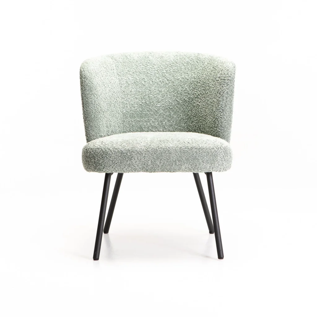 VIENNA FABRIC CHAIR - MINT