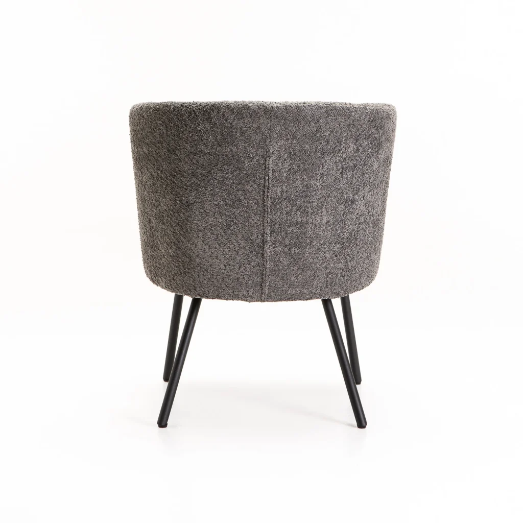 VIENNA FABRIC CHAIR - GREY