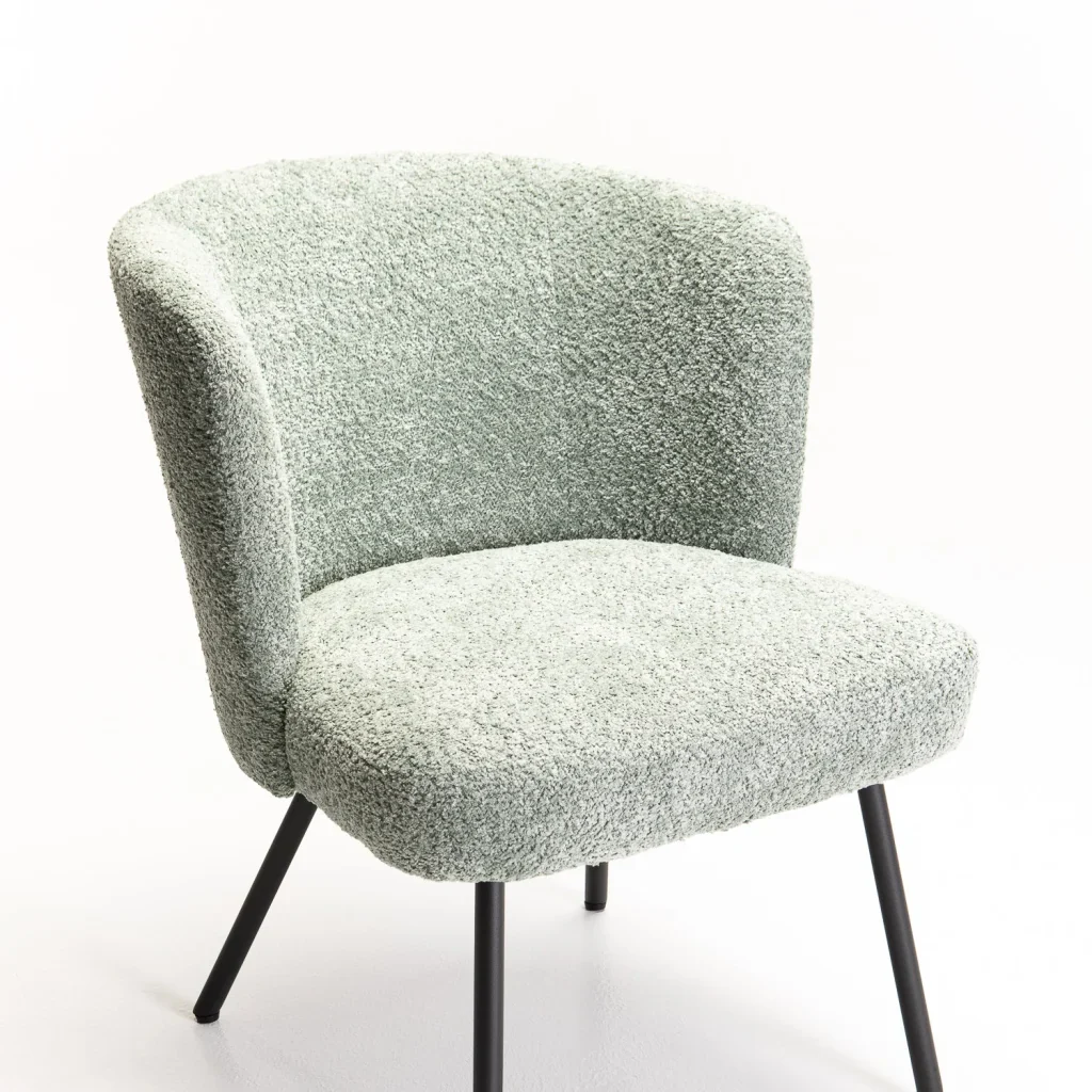 VIENNA FABRIC CHAIR - MINT