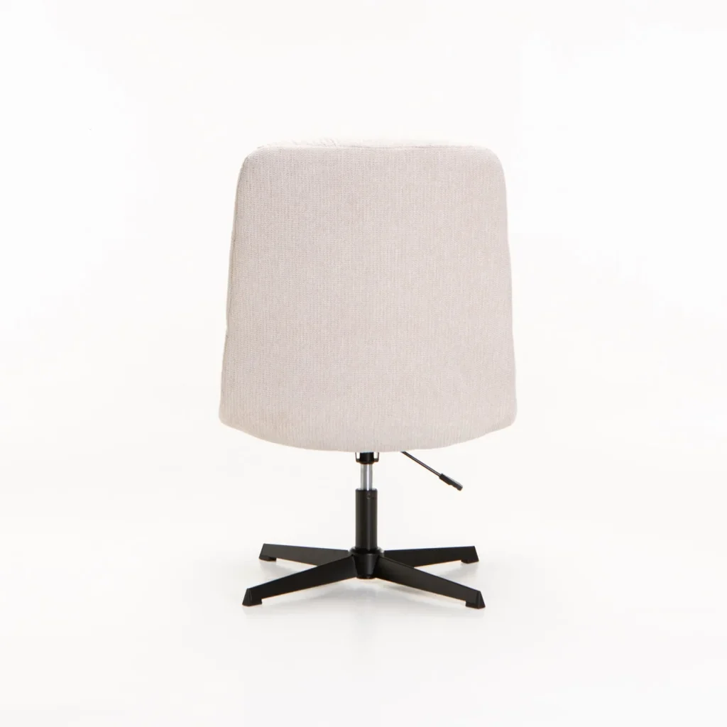 MACEY FABRIC CHAIR WITH SWIVEL - OATMEAL