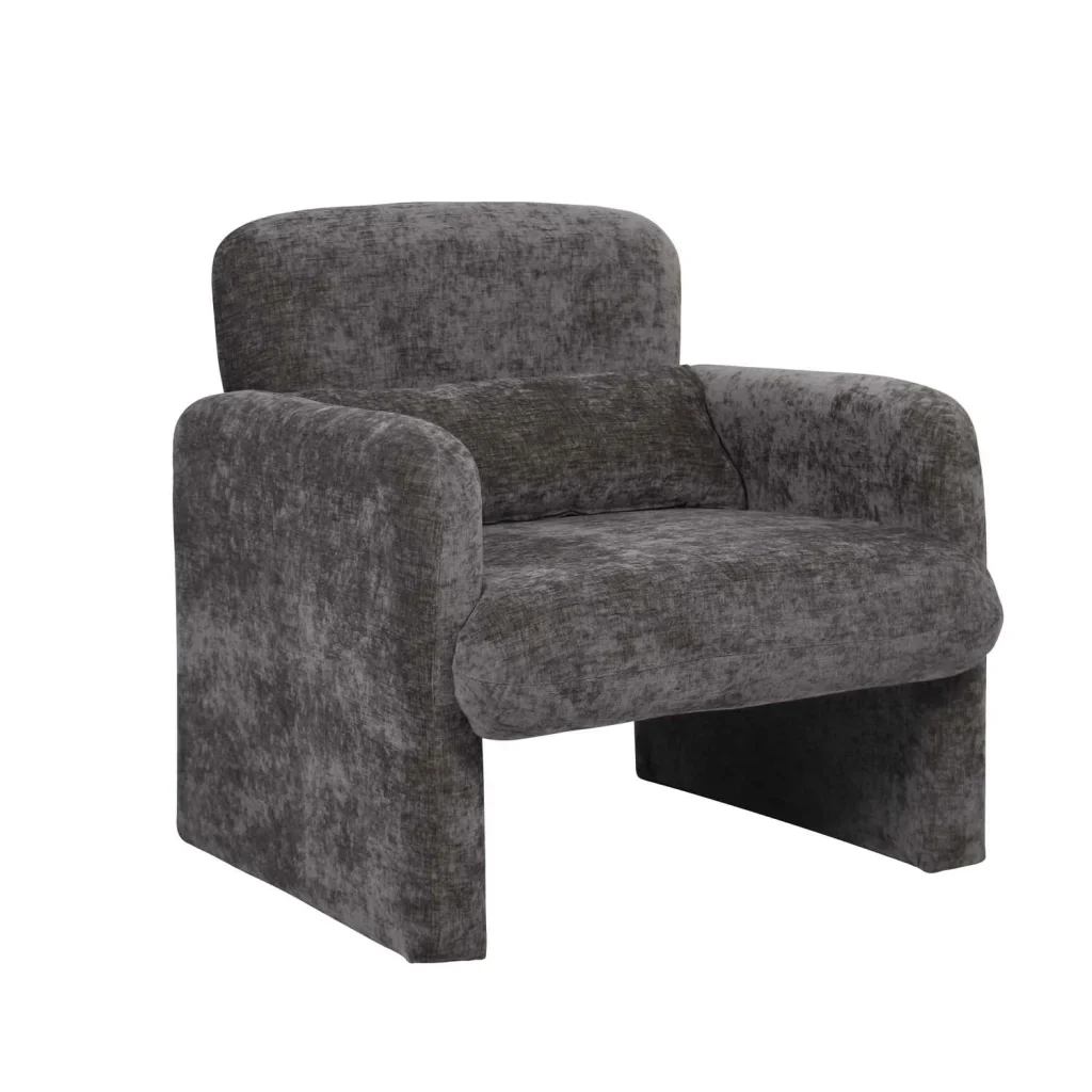 IRIS FABRIC CHAIR - GREY