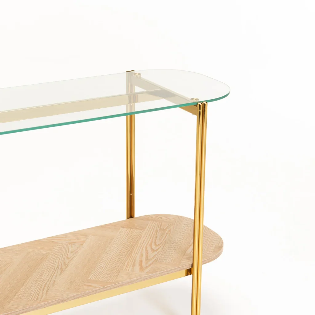 AMORE 120cm CONSOLE - GOLD OAK