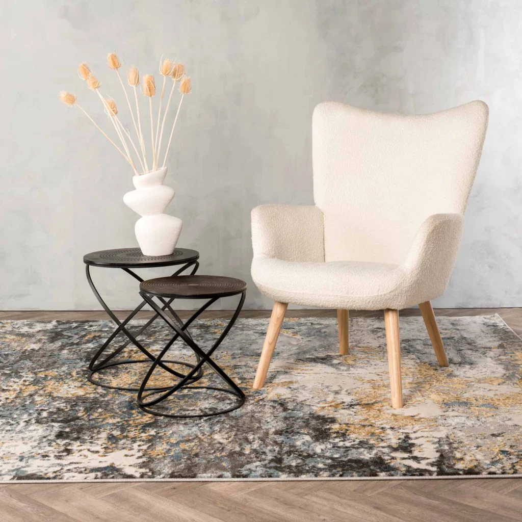 PAROS SET OF 2 TABLES - GOLD