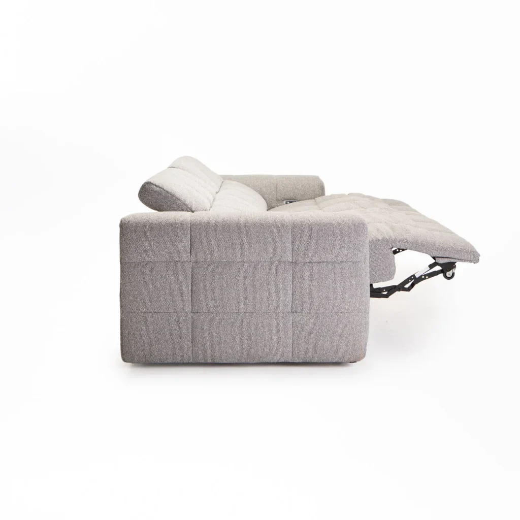 JULIO FABRIC ELECTRIC POWER 3 SEATER RECLINER