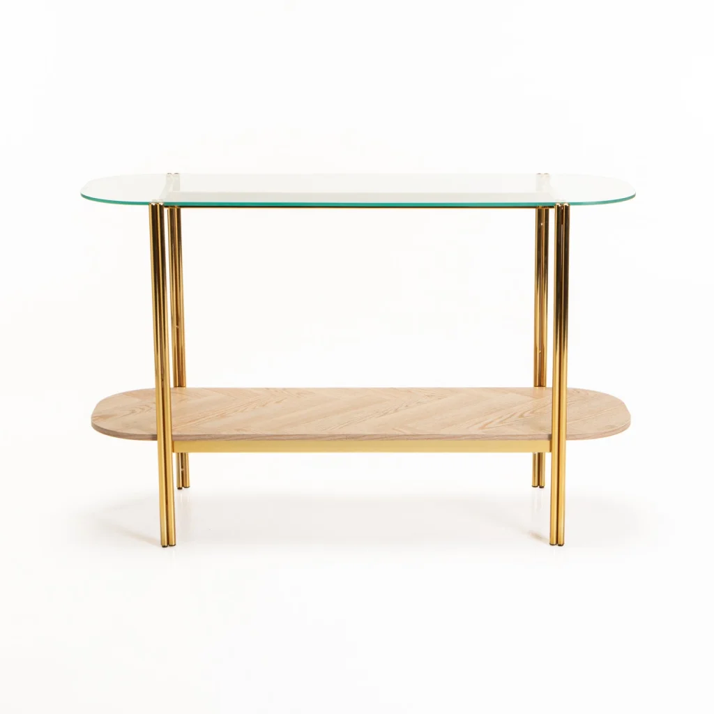 AMORE 120cm CONSOLE - GOLD OAK