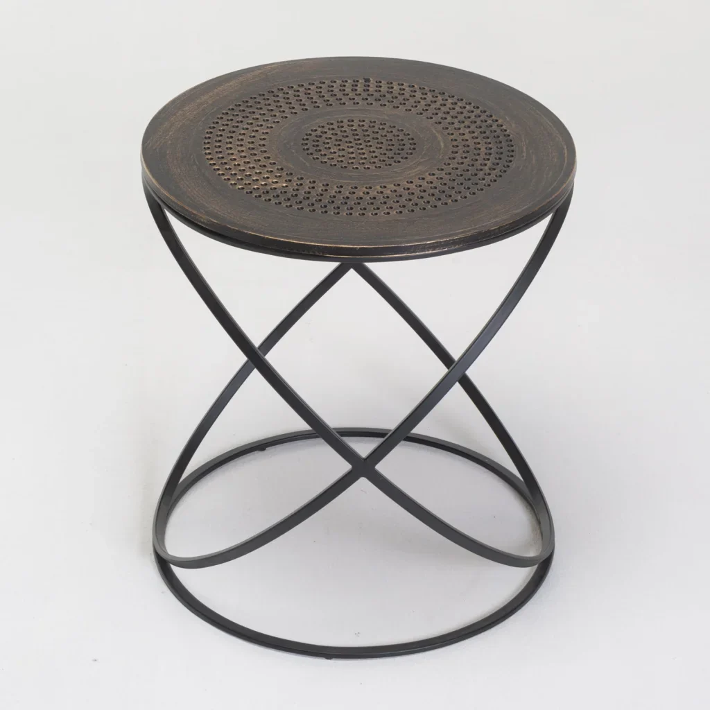 PAROS SET OF 2 TABLES - GOLD