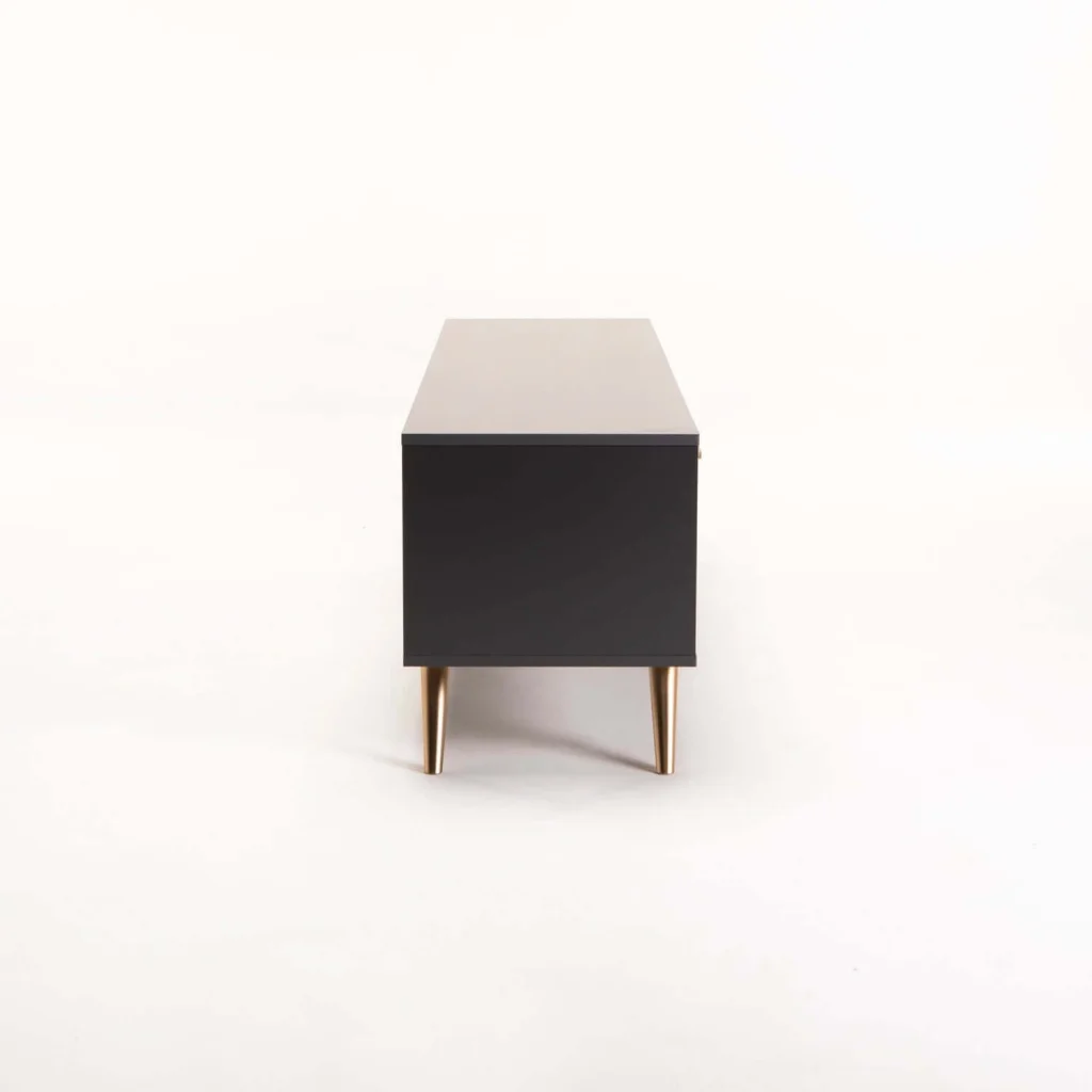 LENA 160cm 2 DOOR TV UNIT - GREY