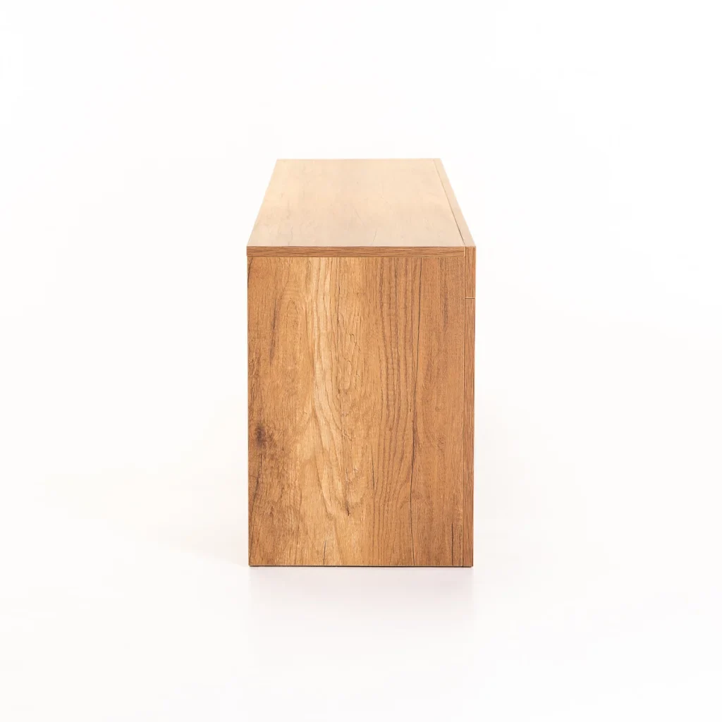 BARI 160cm 1 DOOR TV UNIT - WILD OAK / BLACK