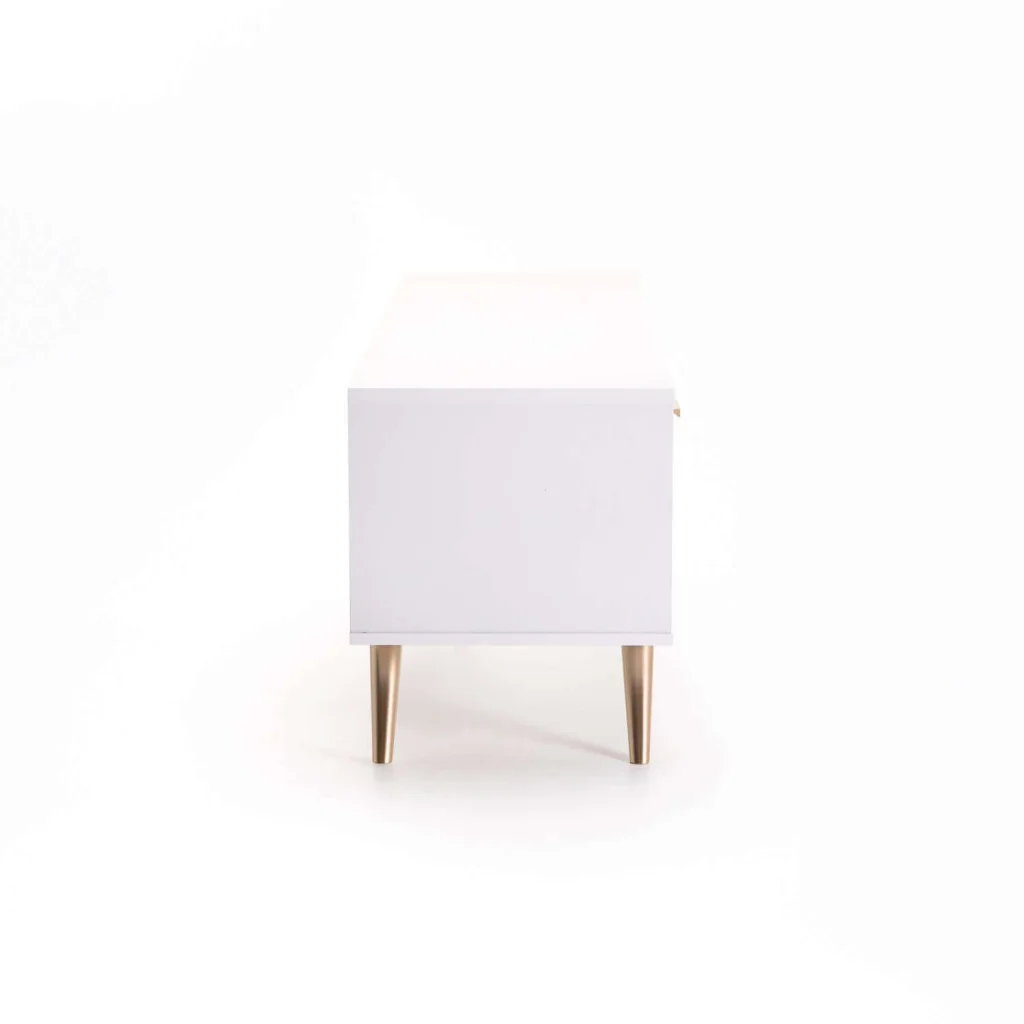 LENA 160cm 2 DOOR TV UNIT - WHITE