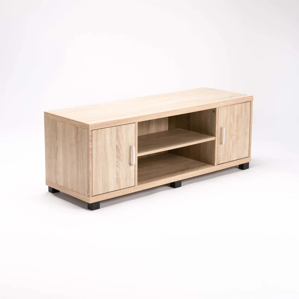 BETA 2 DOOR TV UNIT - LIGHT OAK