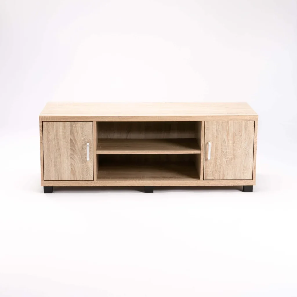 BETA 2 DOOR TV UNIT - LIGHT OAK