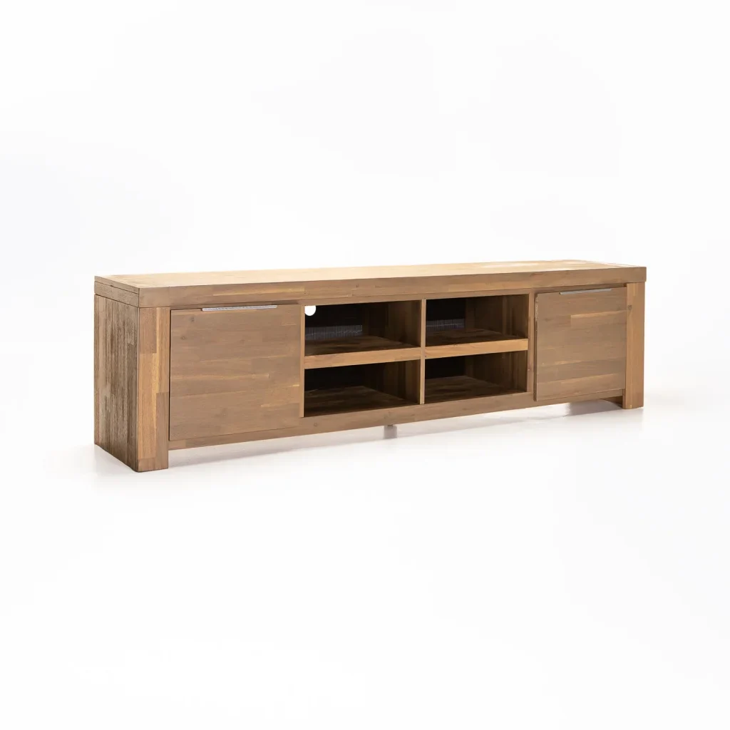 ARCTIC 210cm TV UNIT - LIGHT OAK