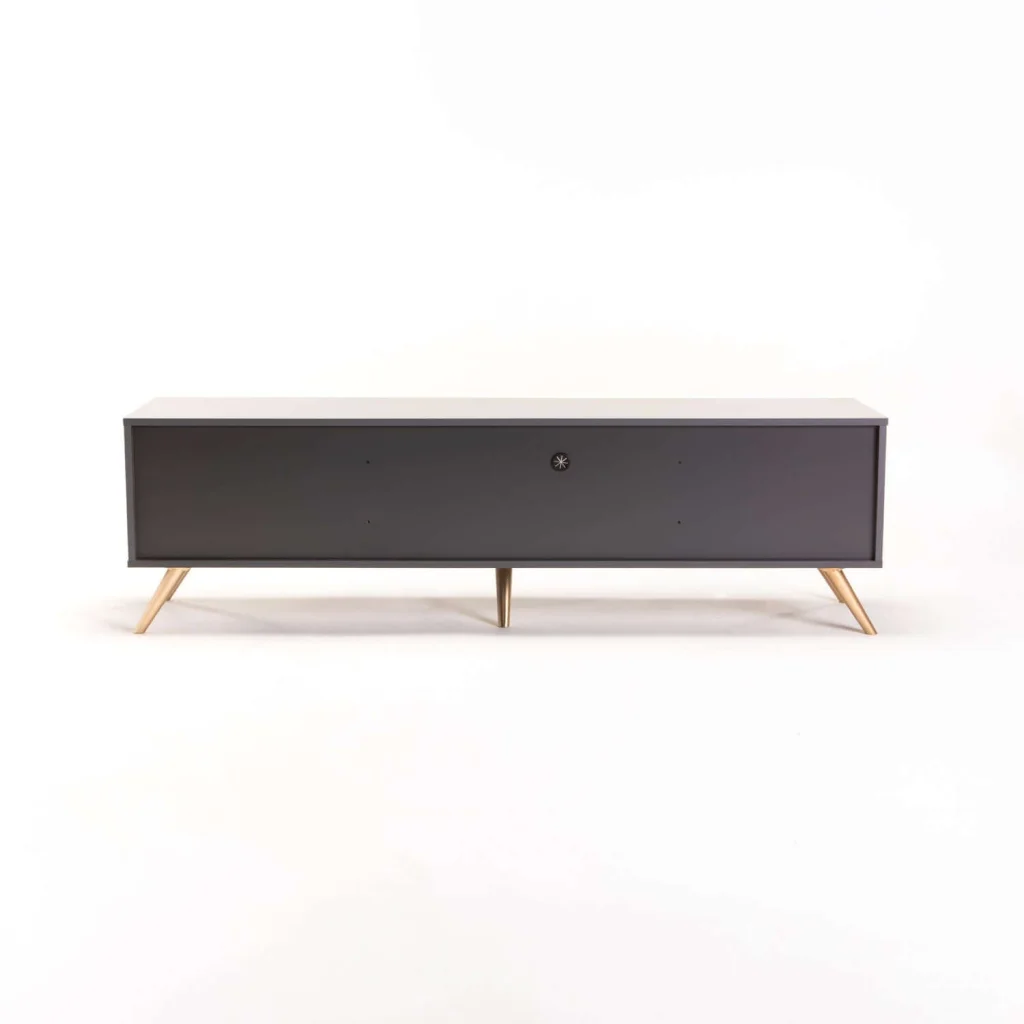 LENA 160cm 2 DOOR TV UNIT - GREY