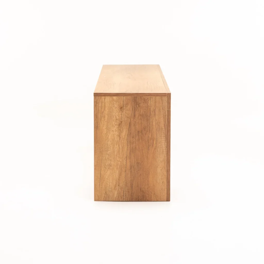 BARI 160cm 1 DOOR TV UNIT - WILD OAK / WHITE