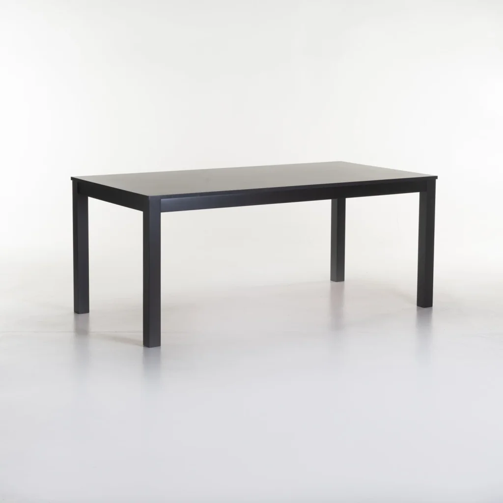 TABLE E029 180x90cm DW (6-8 SEATER) - WENGE