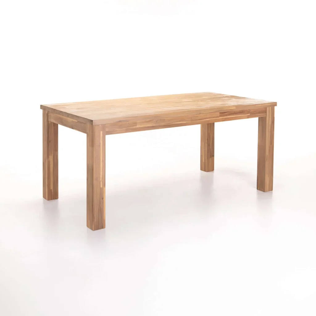 ARCTIC DINING TABLE  180 x 90 CM (6-8 SEATER) ) - LIGHT OAK