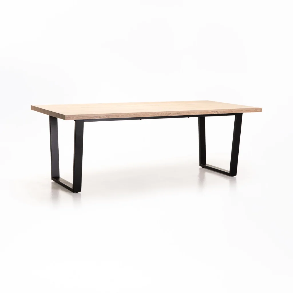 DREW DINING TABLE 220 x 100 CM (8-10 SEATER) - OAK
