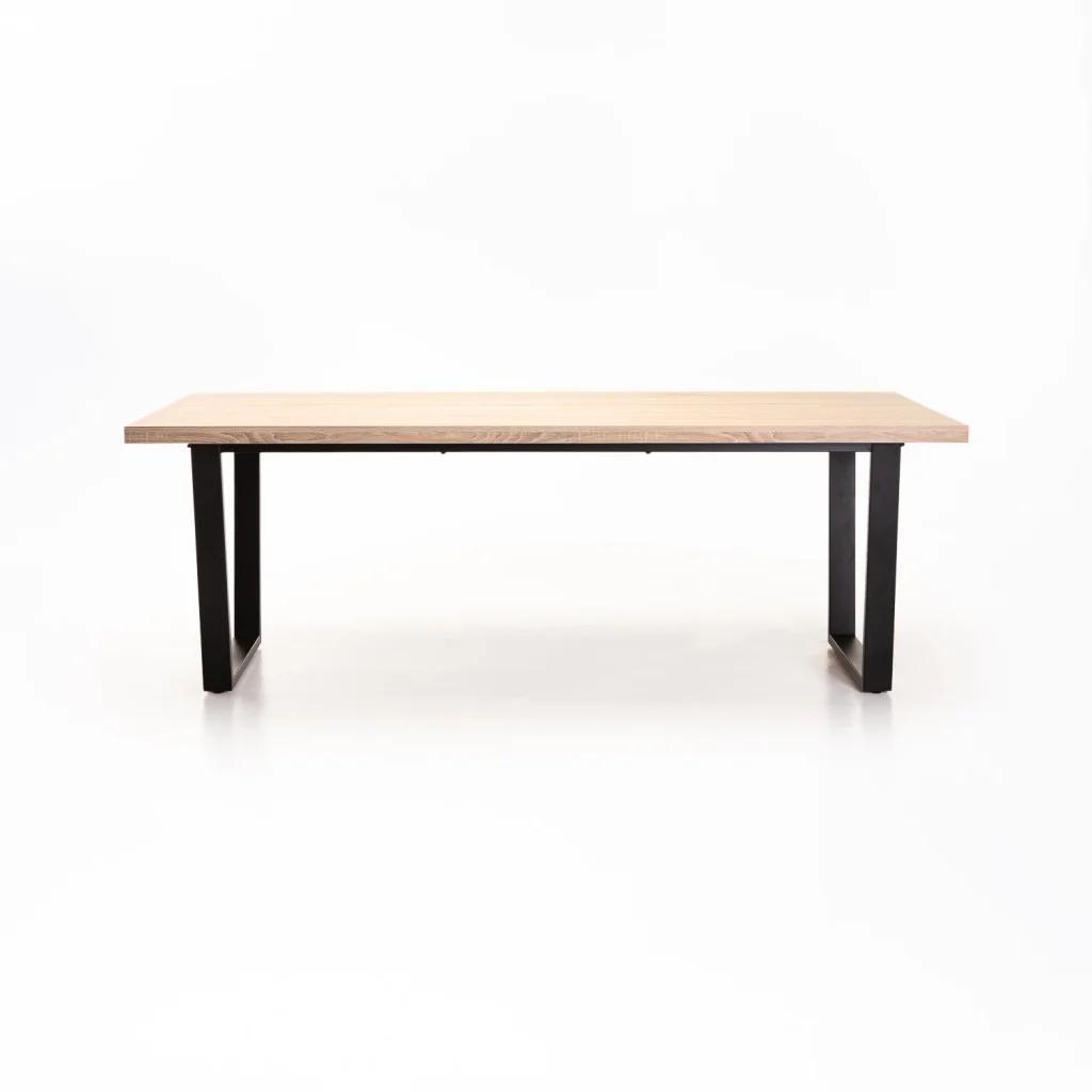 DREW DINING TABLE 220 x 100 CM (8-10 SEATER) - OAK