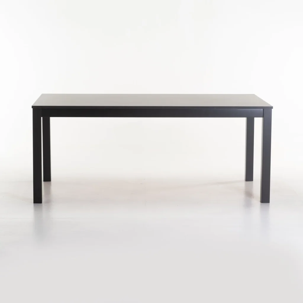 TABLE E029 180x90cm DW (6-8 SEATER) - WENGE