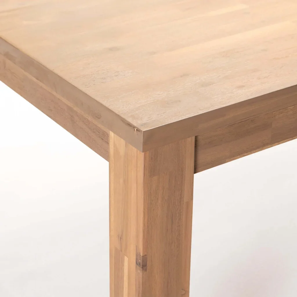 ARCTIC DINING TABLE  180 x 90 CM (6-8 SEATER) ) - LIGHT OAK