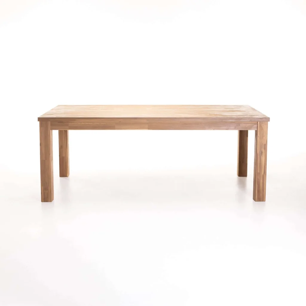ARCTIC DINING TABLE  210 x 100 CM (8 SEATER) - LIGHT OAK