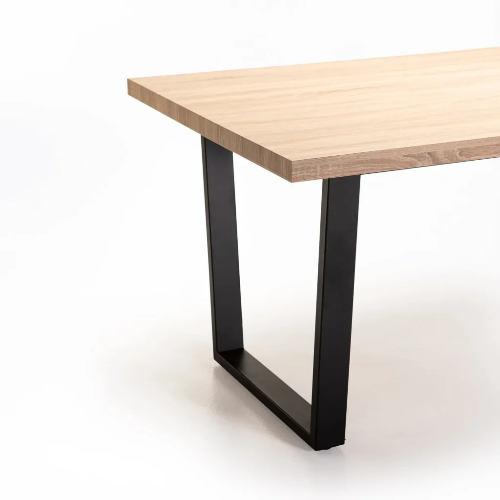 DREW DINING TABLE 220 x 100 CM (8-10 SEATER) - OAK