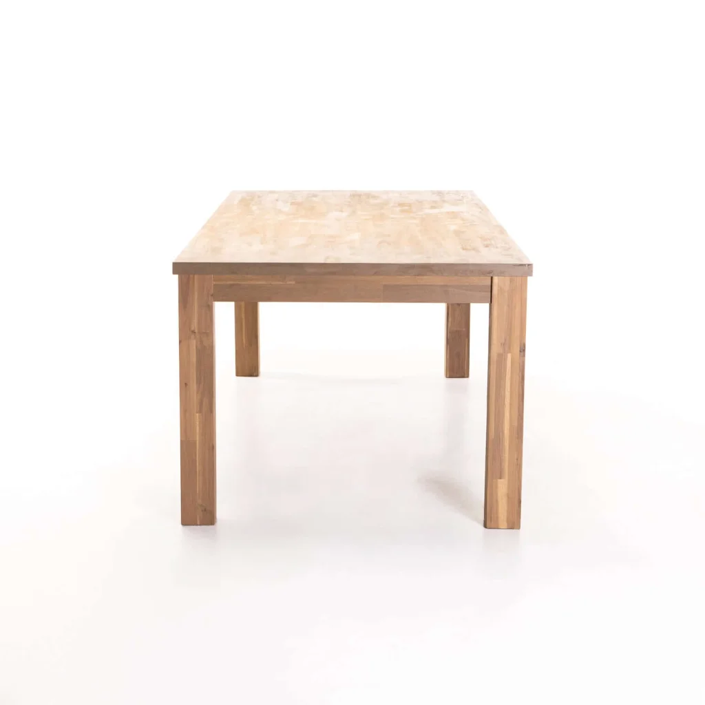 ARCTIC DINING TABLE  180 x 90 CM (6-8 SEATER) ) - LIGHT OAK