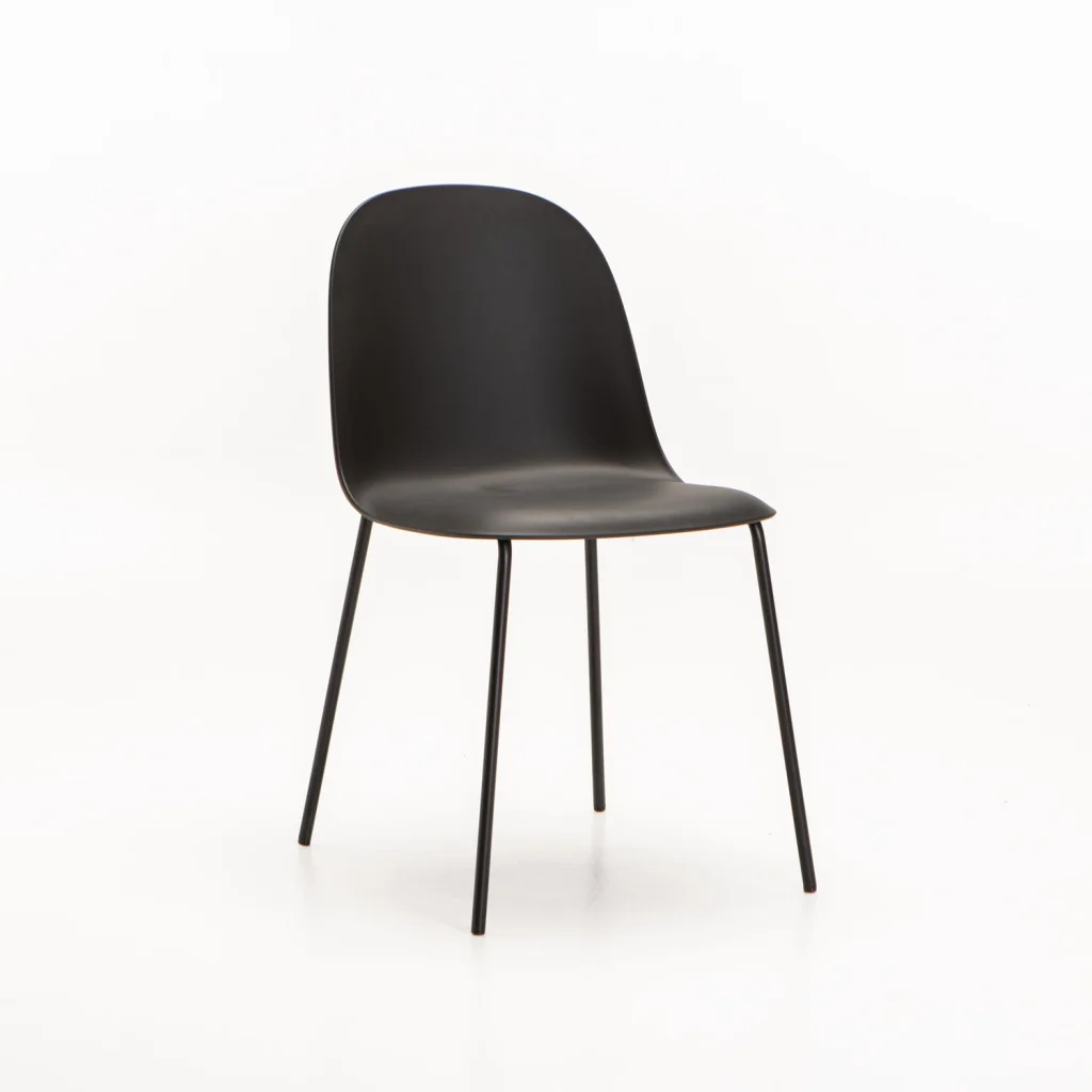 GABE DINING CHAIR - BLACK
