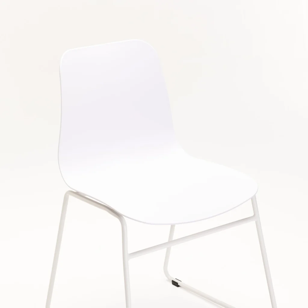 HARPER DINING CHAIR - WHITE