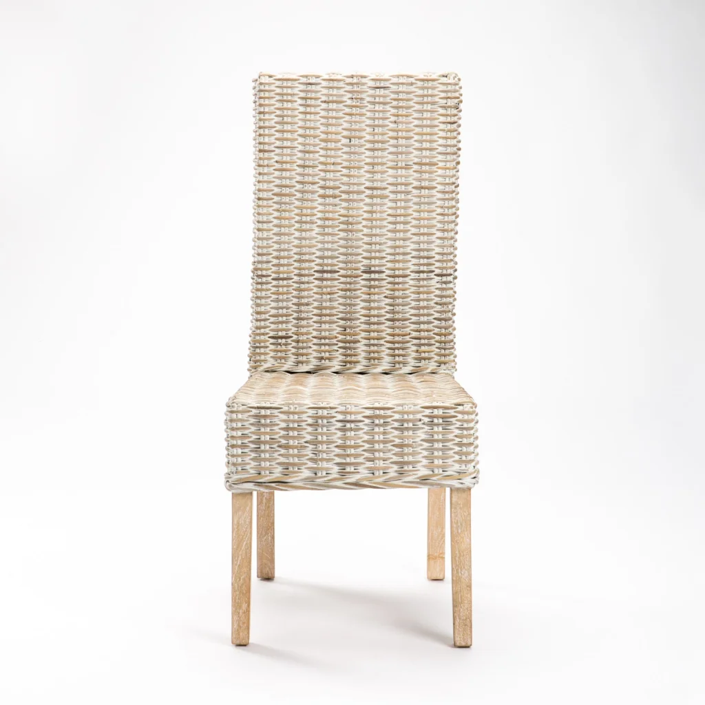 RITA WHITEWASH DINING CHAIR