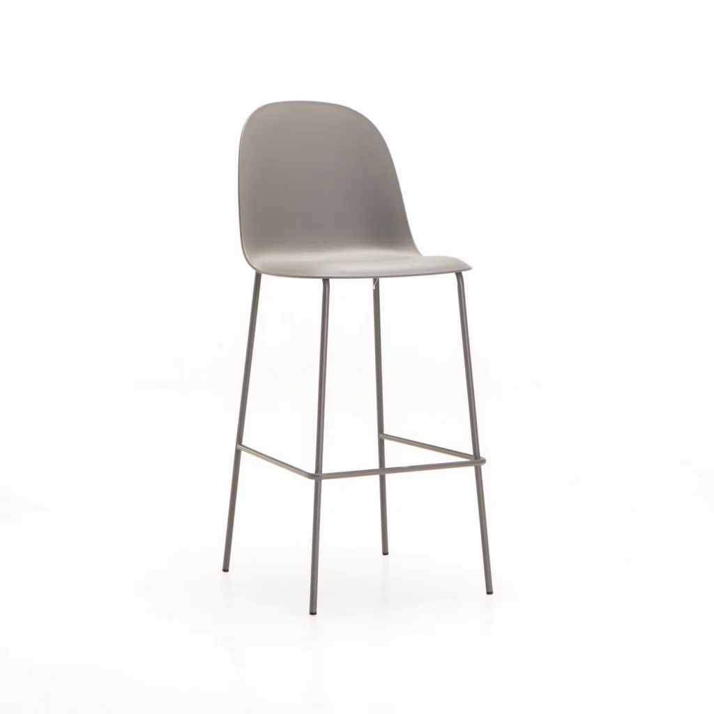 GABE KITCHEN STOOL - GREY