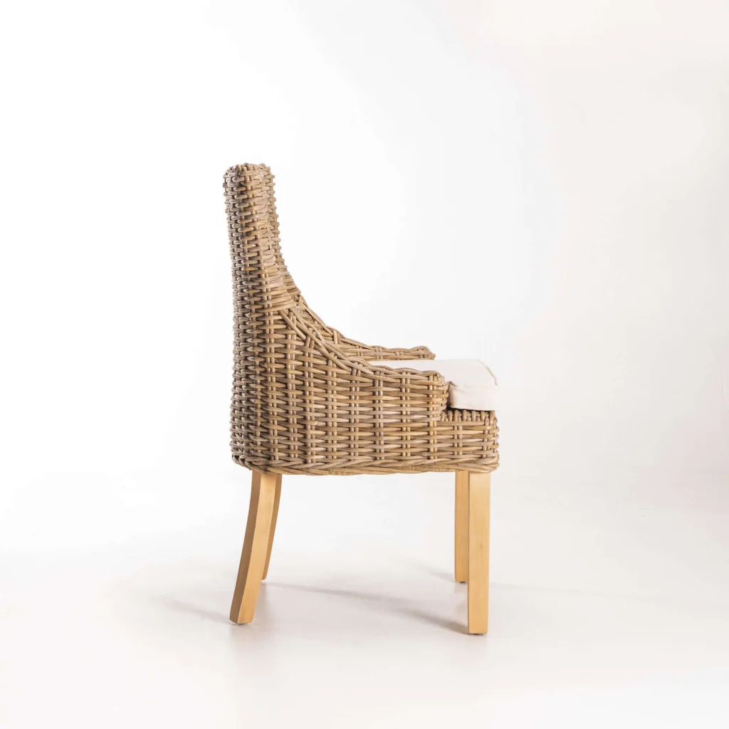 JAMBI KUBU DINING CHAIR - NATURAL