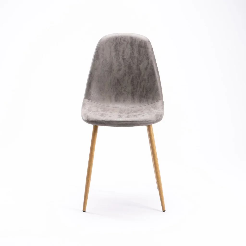 TAL FABRIC DINING CHAIR - GREY