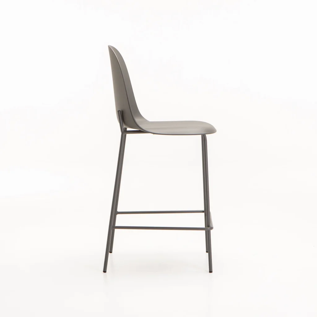 GABE KITCHEN STOOL - GREY