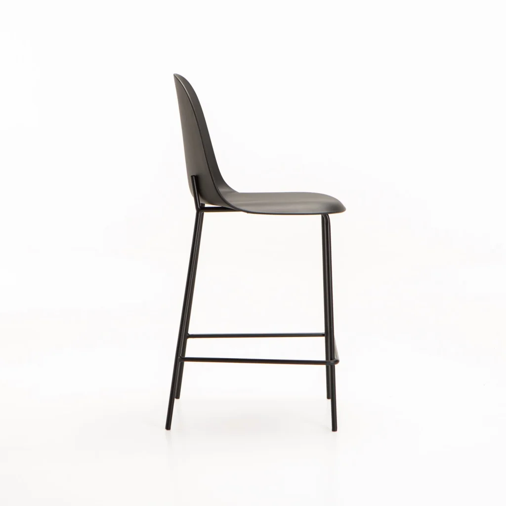 GABE KITCHEN STOOL - BLACK