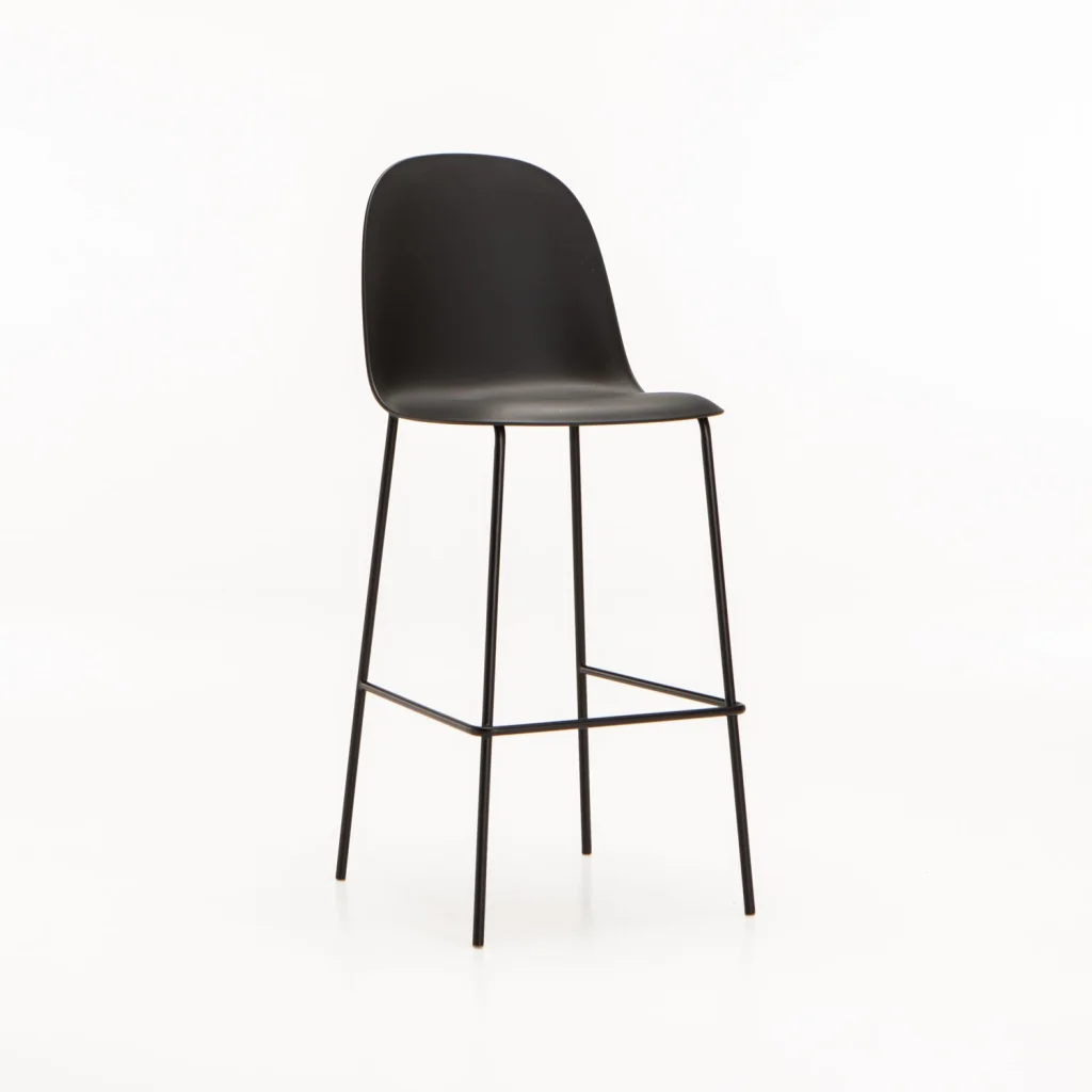 GABE KITCHEN STOOL - BLACK