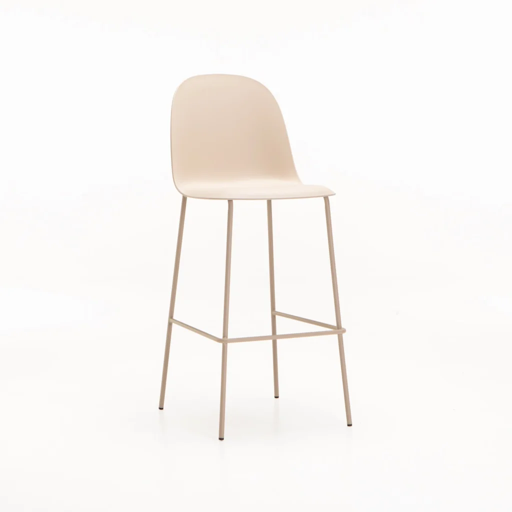 GABE KITCHEN STOOL - LATTE