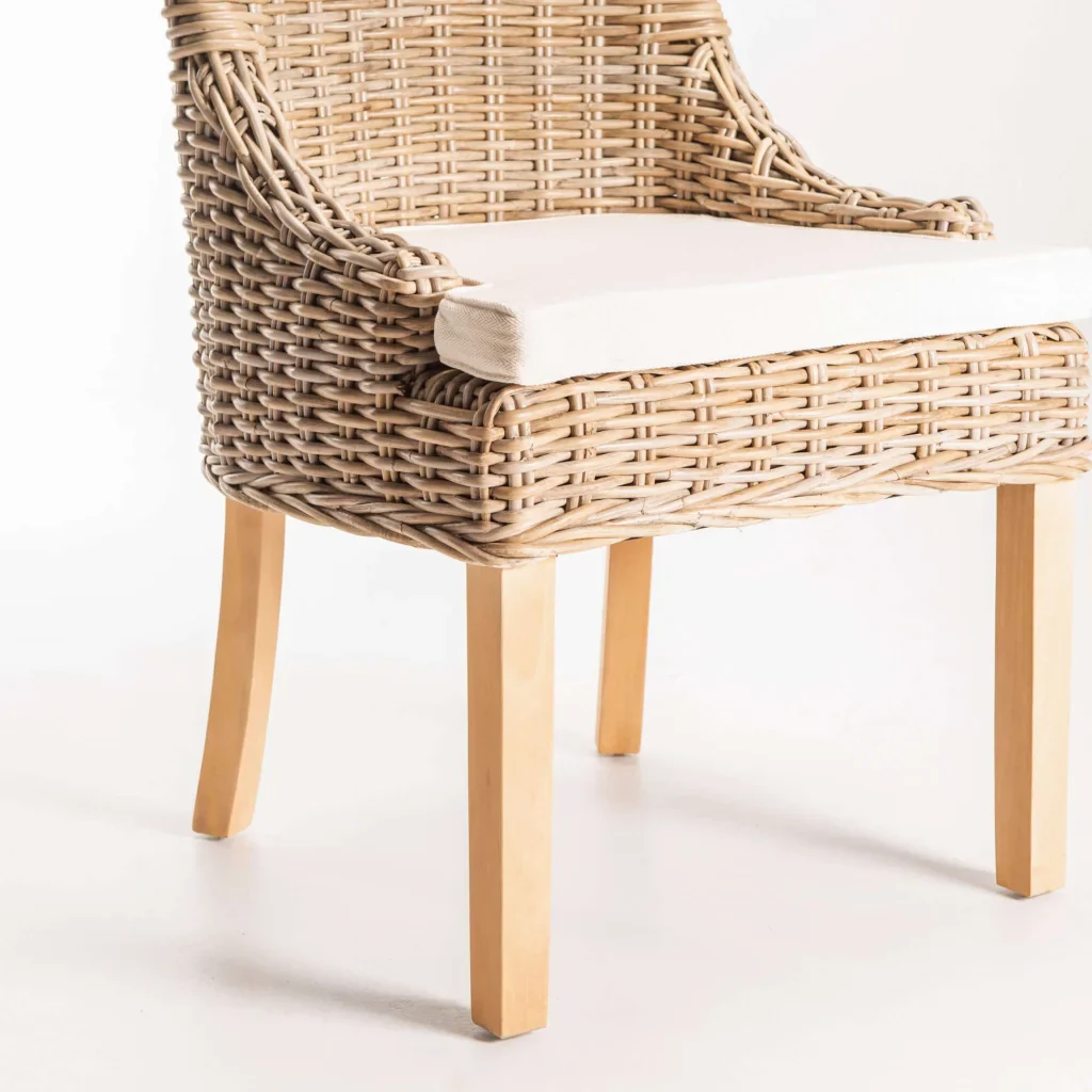 JAMBI KUBU DINING CHAIR - NATURAL